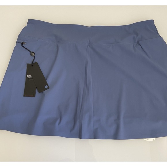 Greyson Phoenix Skirt with Shortie Golf Skort Hampstead Blue Size XL NEW Women's - Picture 1 of 9